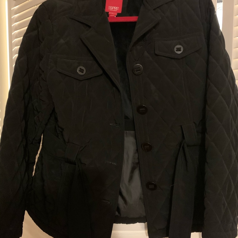 Black insulated jacket